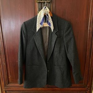Pendleton Dark Charcoal Wool Sport Coat